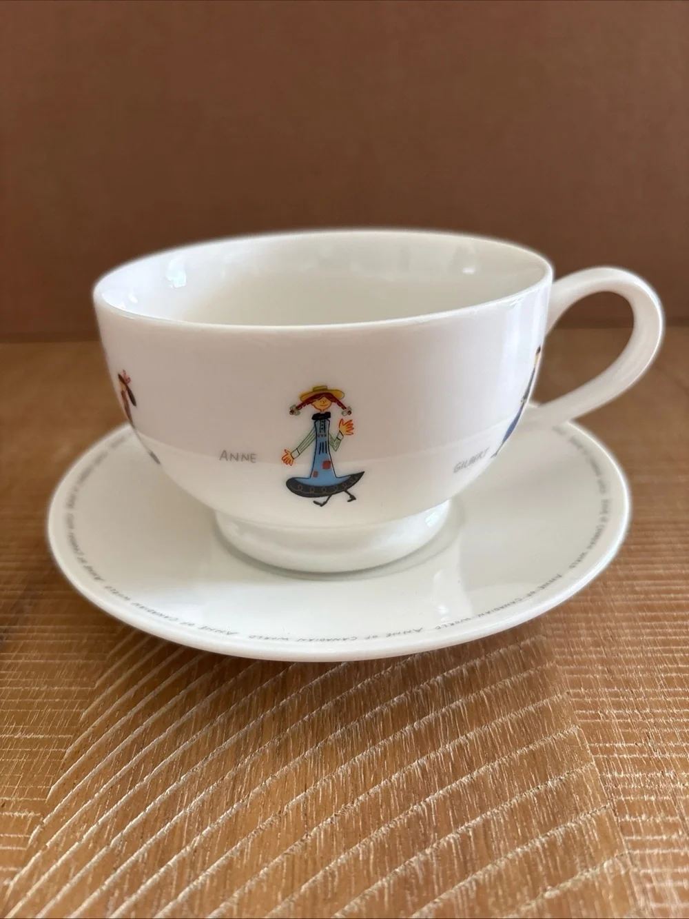 Anne Of Green Gables Canadian World Tea Cup And Saucer Japan